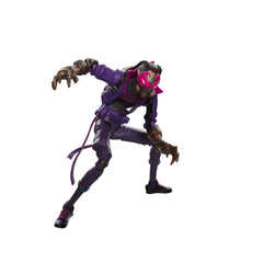 Marvel Legends Miles G. Morales articulation enables dynamic action poses.