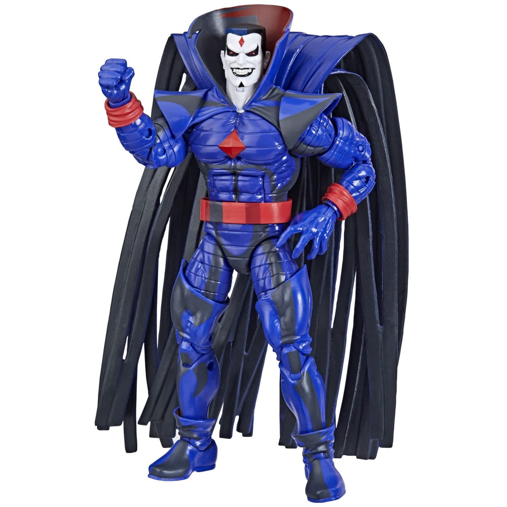 In-hand poseable Marvel Legends Mr. Sinister figure ideal for photography and scenes.