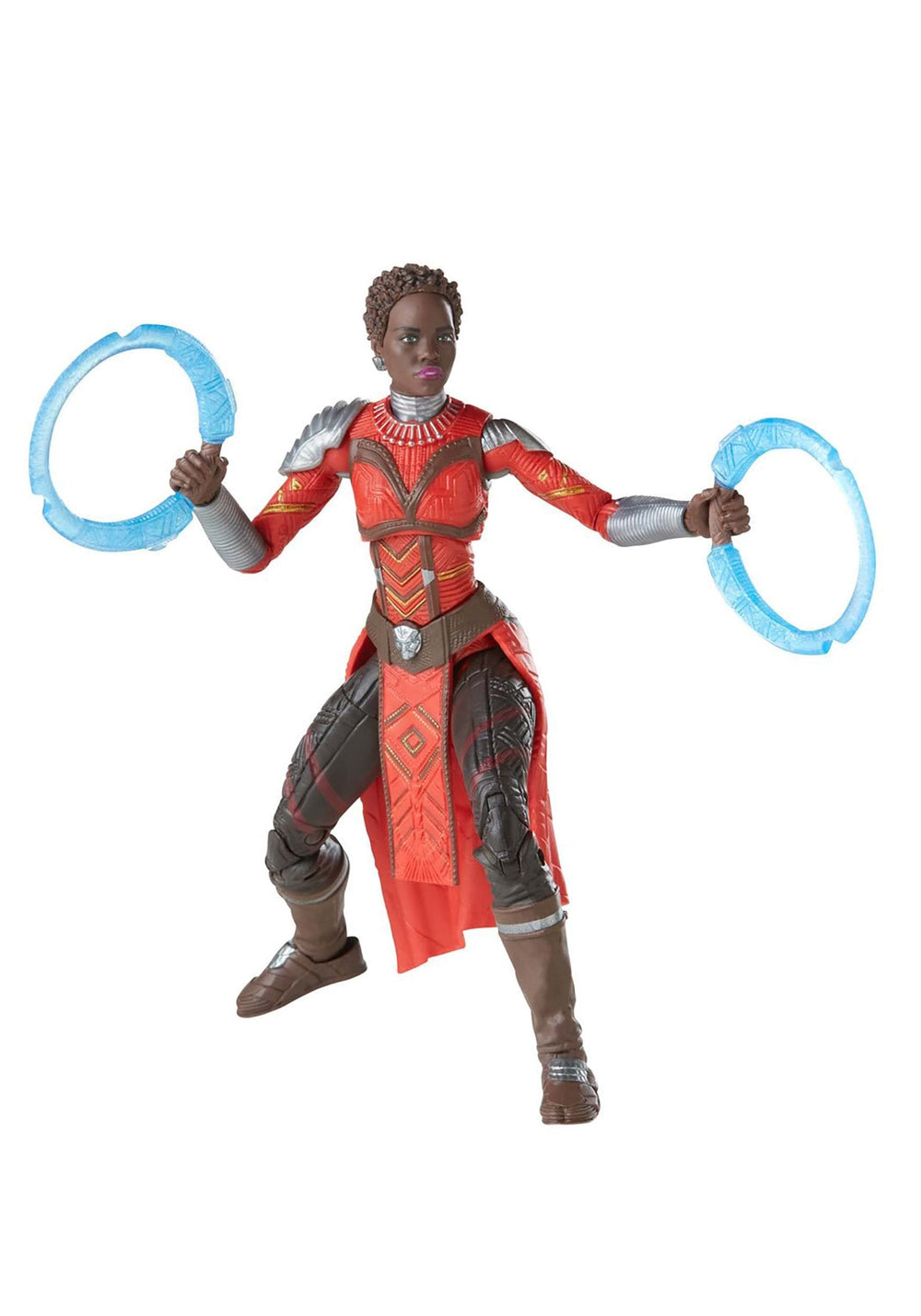 Marvel Legends Nakia packaging and deco details suitable for shelf display.
