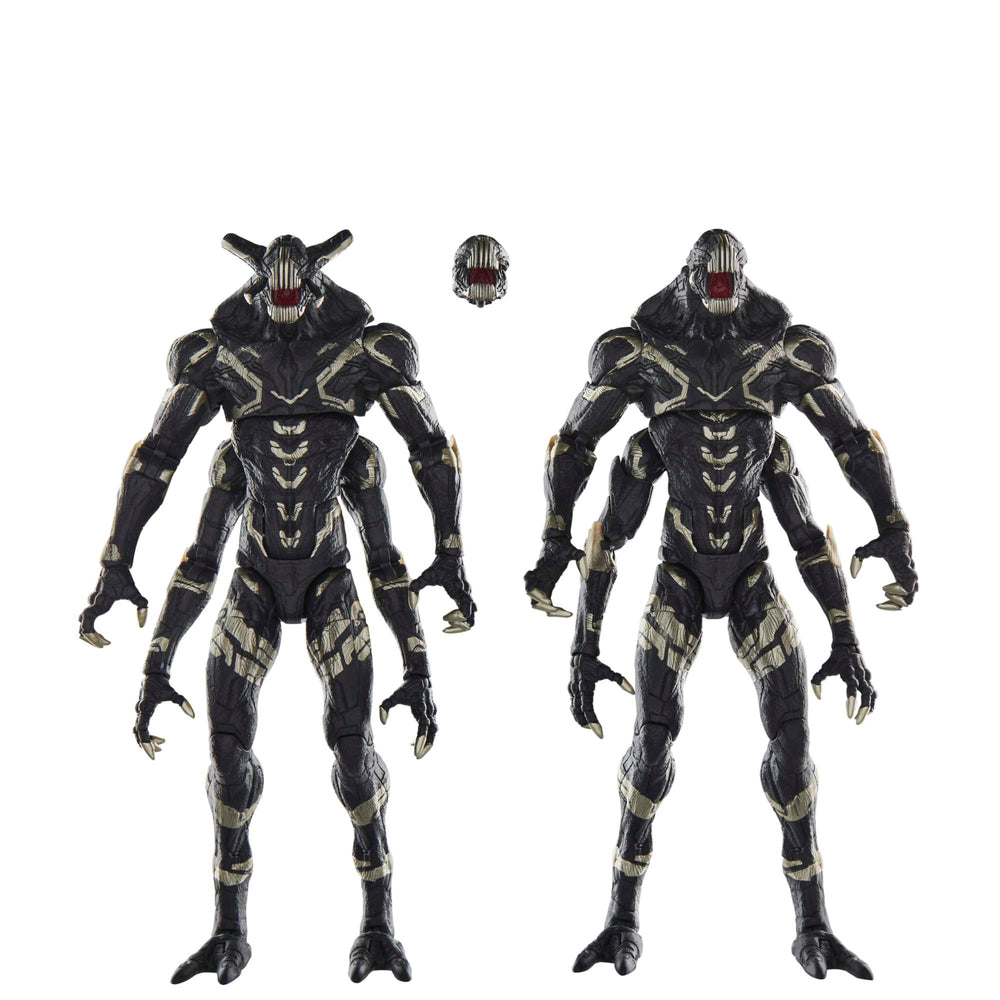 Marvel Legends Outriders 2-Pack front view ideal for shelf display