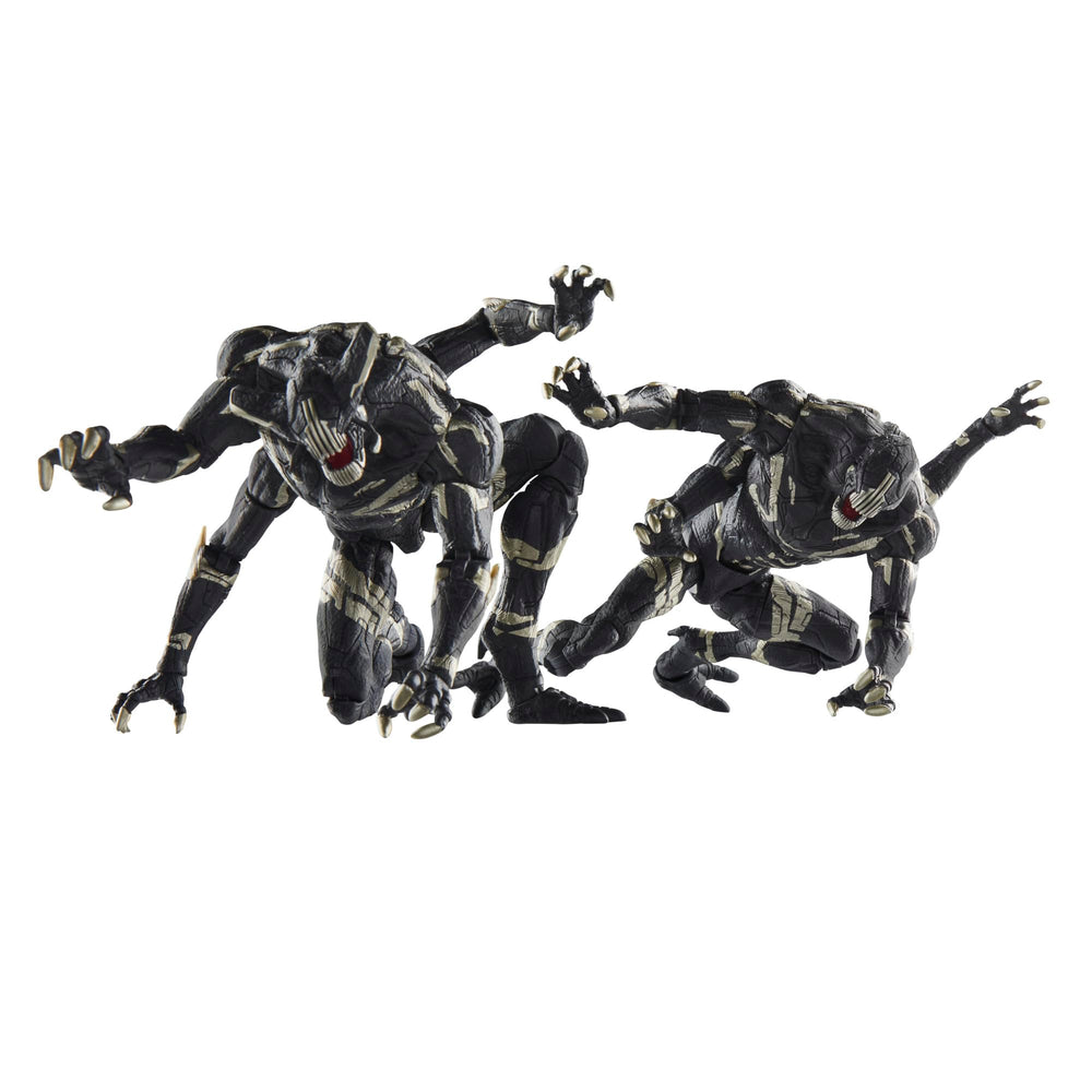Marvel Legends Outriders 2-Pack on shelf showcase for collectors