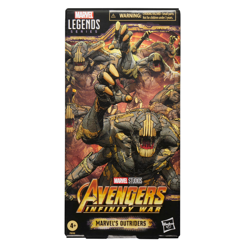 Marvel Legends Outriders 2-Pack side pose captures dynamic action