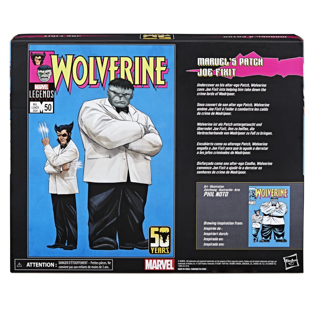 Marvel Legends window box packaging for premium display deco