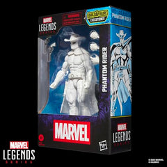 Marvel Legends Phantom Rider side view highlights knife details and stance options.