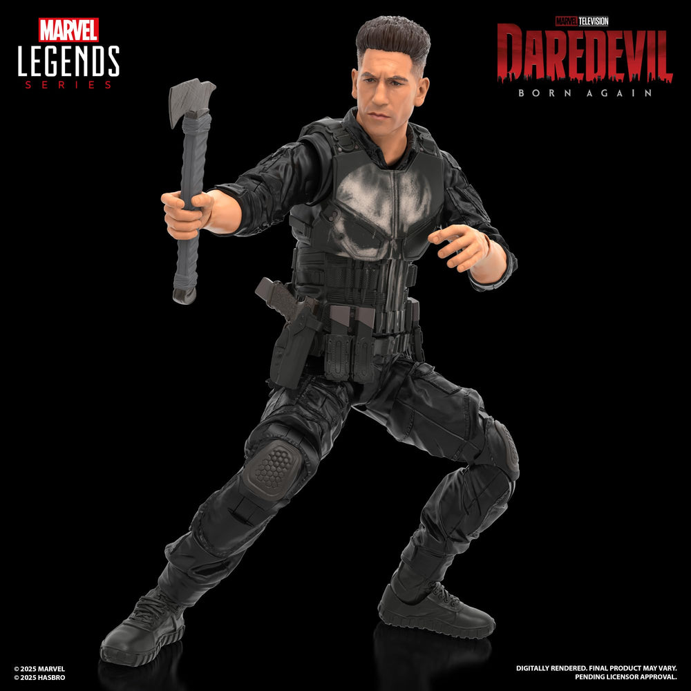 Marvel Legends Punisher accessories pack includes interchangeable hands and weapons for versatile posing