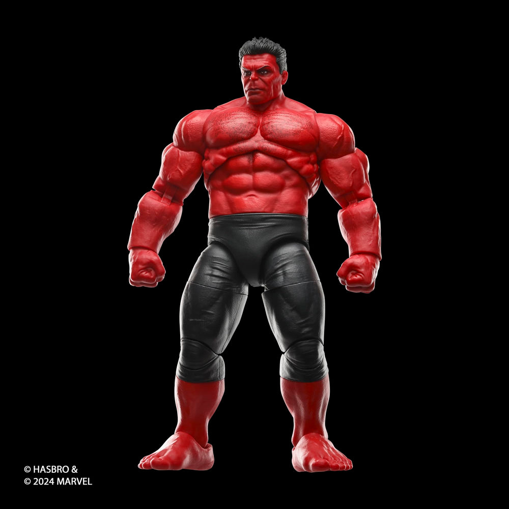 Marvel Legends Red Hulk deluxe alternate head for display variety