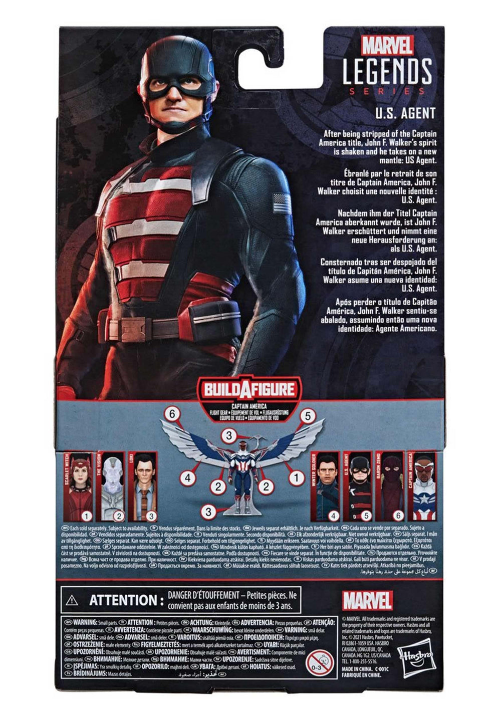 Marvel Legends figure packaging opens easily for quick play setup