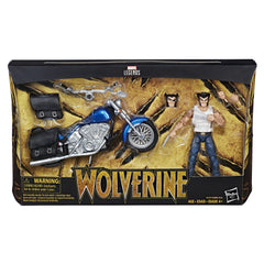 Marvel Legends set featuring Wolverine and motorcycle enhances Marvel collection