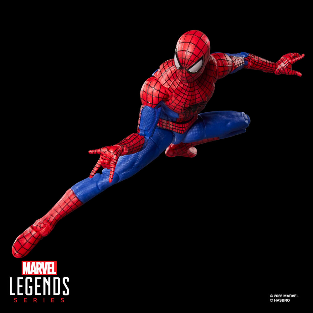 Marvel Legends Spider-Man No Way Home 6-inch scale figure ready for display