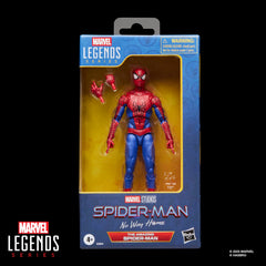 Marvel Legends Spider-Man No Way Home articulation pose for dynamic display