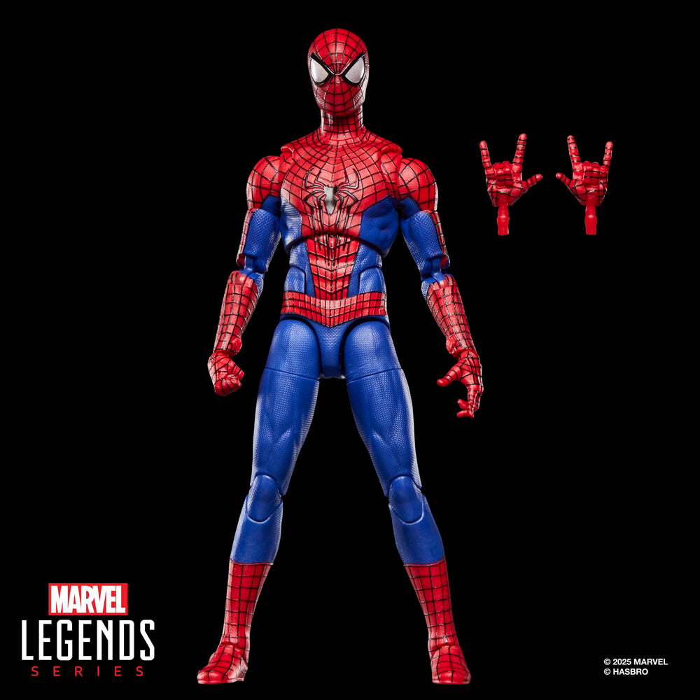Marvel Legends Spider-Man No Way Home close-up head detail and sculpt