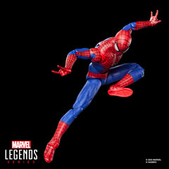 Marvel Legends Spider-Man No Way Home collection display ready