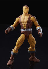Display-ready Marvel Legends Spider-Man Shocker figure with premium detail
