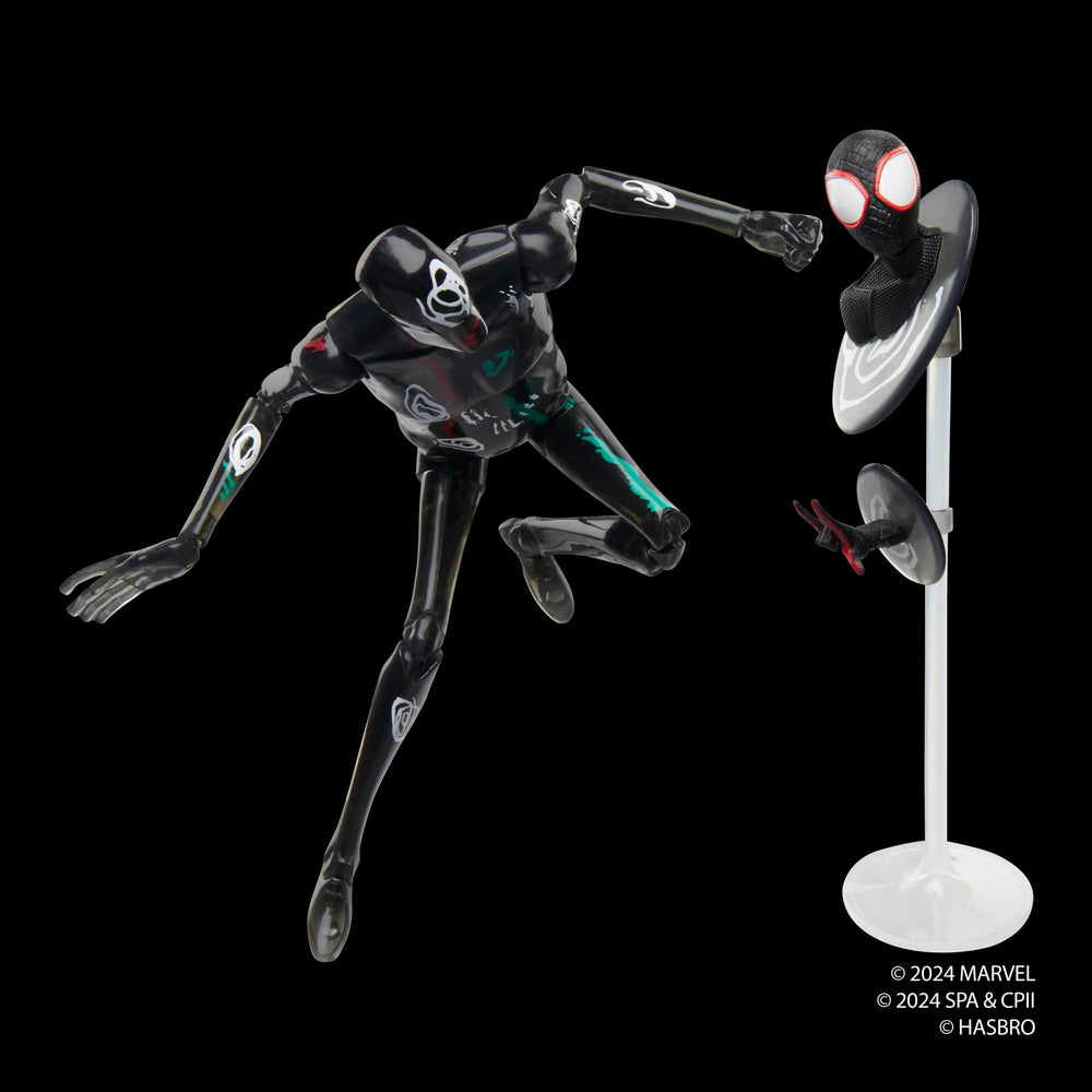 Marvel Legends The Spot accessory pack highlighting added display potential