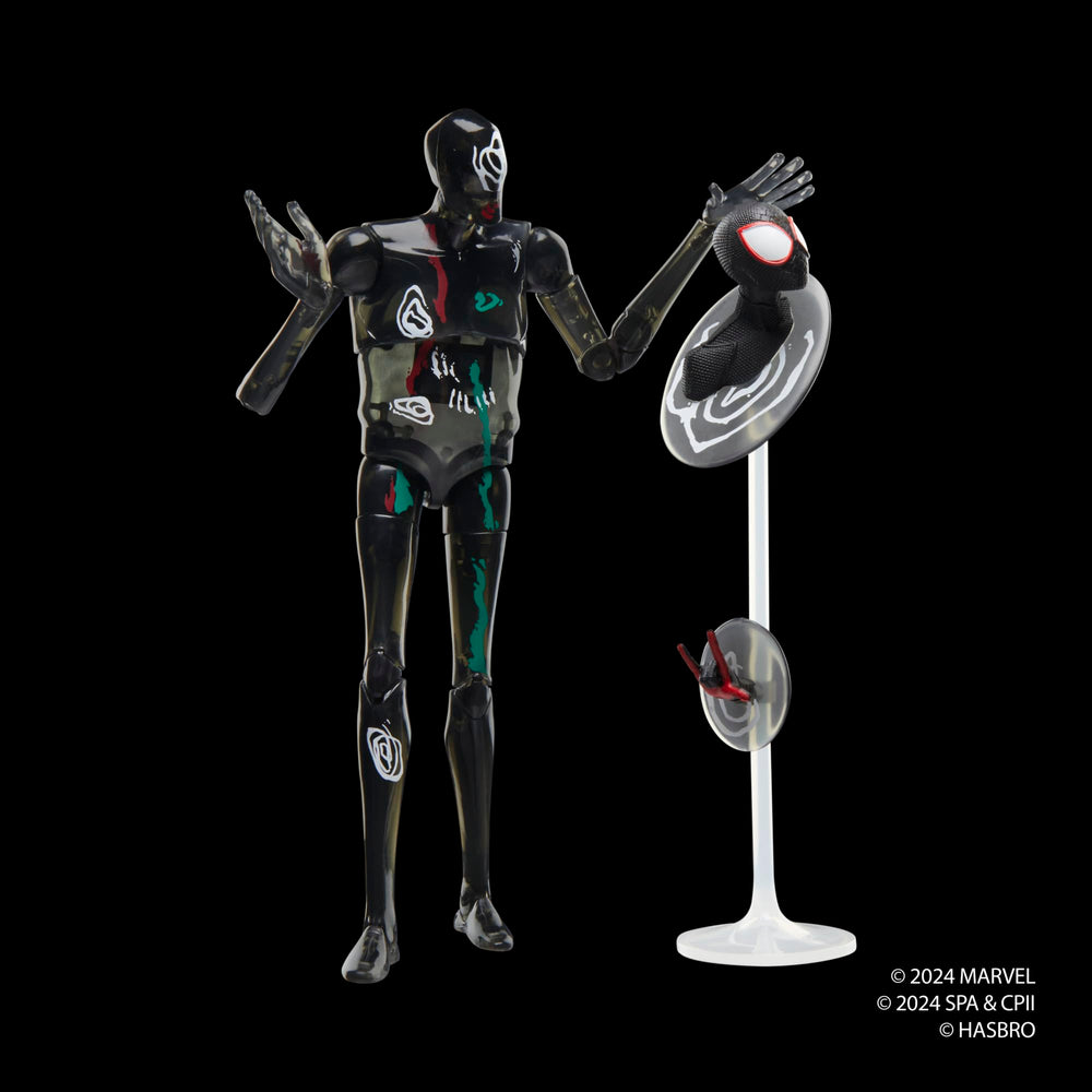 Marvel Legends The Spot alternate hands included for varied display options