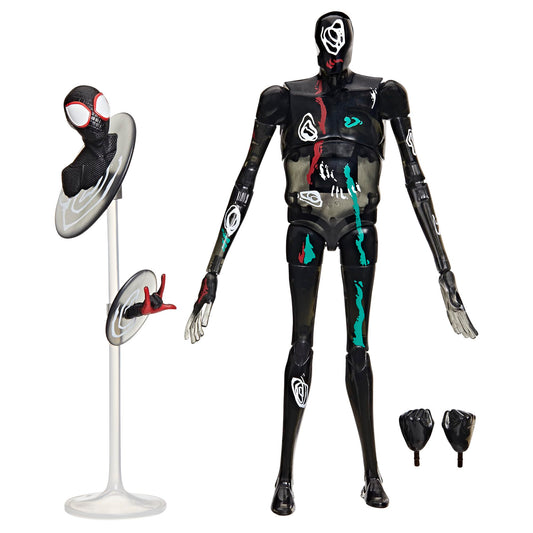 Marvel Legends The Spot front view figure with movie-inspired deco for display
