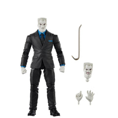 Marvel Legends Tombstone figure poseable for dynamic display.