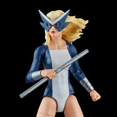 Six-inch scale figures sized for compact desk shelves.