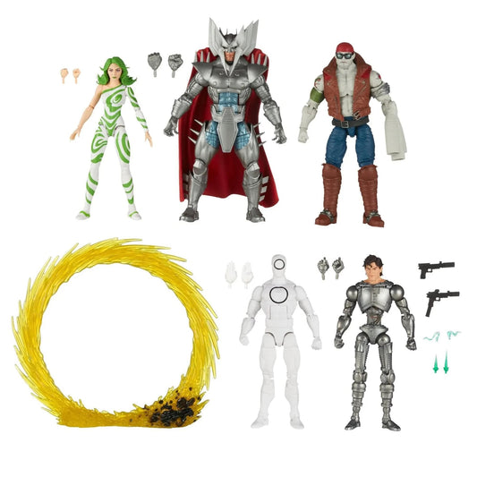 Marvel Legends X-Men 60th Anniversary Random figure front view for display-ready poseability