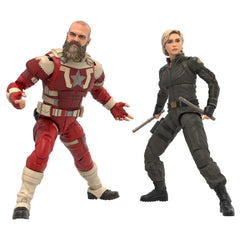Marvel Legends Yelena Belova figure in display-ready pose.