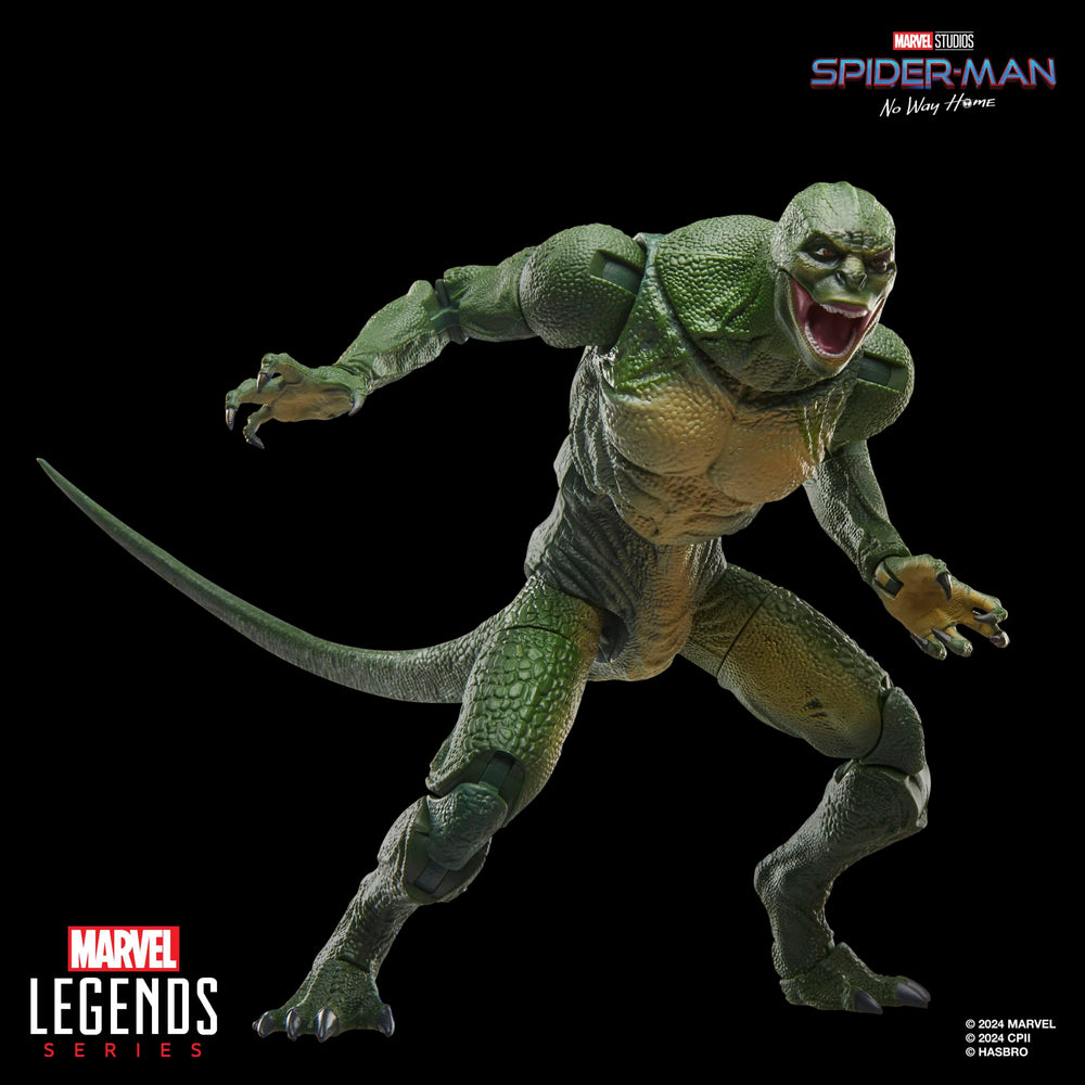 Doctor Connors reptilian form represented in Marvel Lizard figure