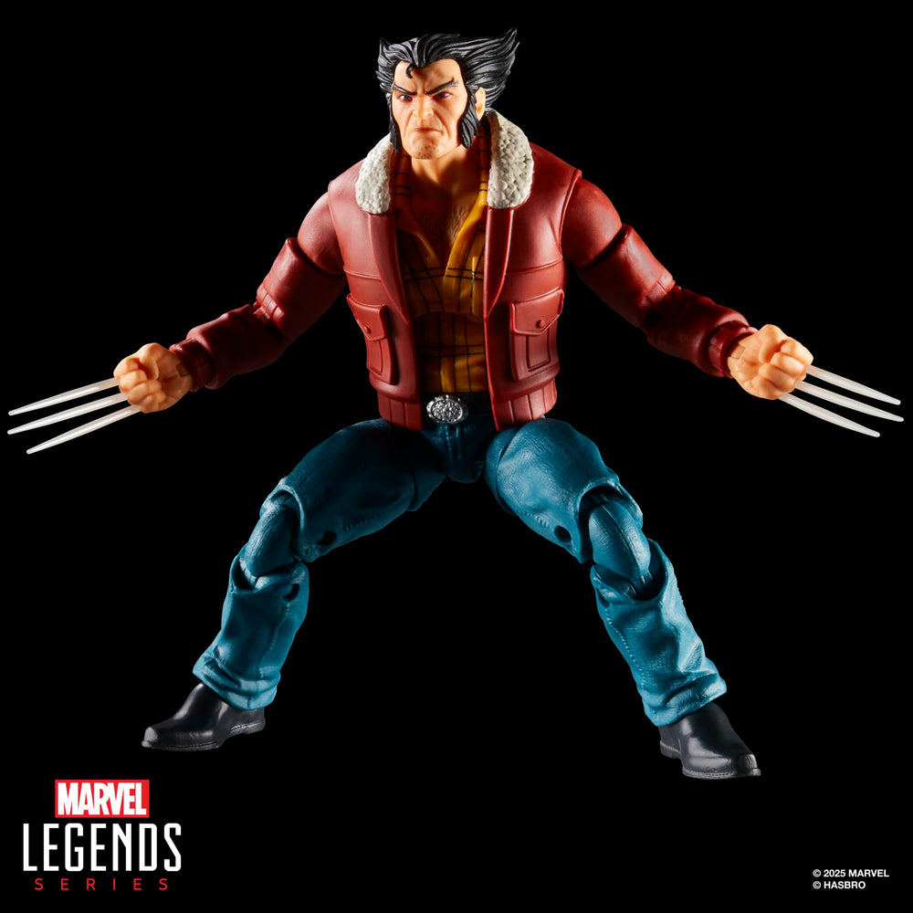 Marvel Logan 6-inch figure accessories included for versatility.
