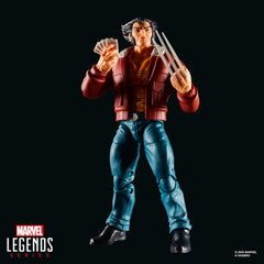 Marvel Logan 6-inch figure head and limbs ready to pose.