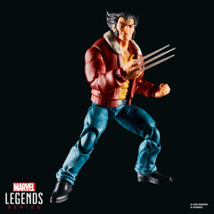 Marvel Logan 6-inch figure retro blister card packaging.