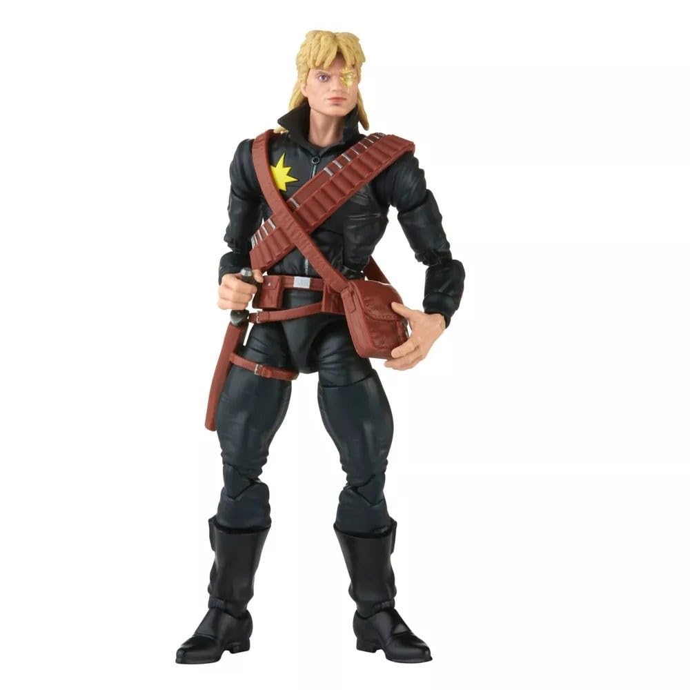 Marvel Longshot dagger accessory included for dynamic action displays.