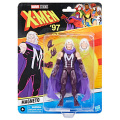 Marvel Magneto X-Men ’97 figure back view highlights detailed sculpt and authenticity.