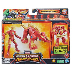 Marvel Mech Strike Mechasaur figure with assembly-side view and detailable parts.