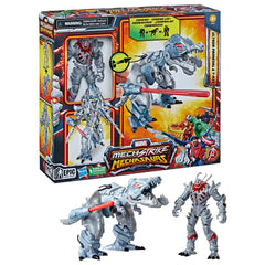 Marvel Mech Strike Mechasaur collectible toy expands your Marvel playset.
