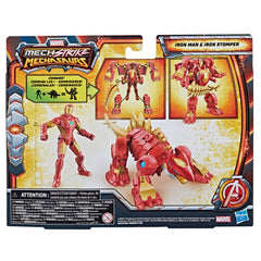 Gift-ready Marvel Mech Strike Mechasaur packaging for fans and kids.