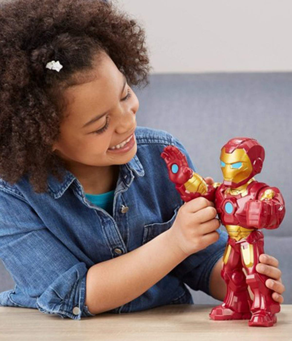 Marvel Iron Man Mega Mighties toy designed for preschooler pretend play.