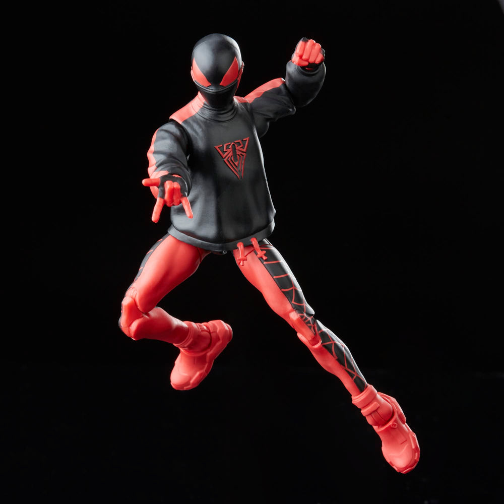 Marvel Miles Morales Spider-Man 6in figure packaging image for product listing.