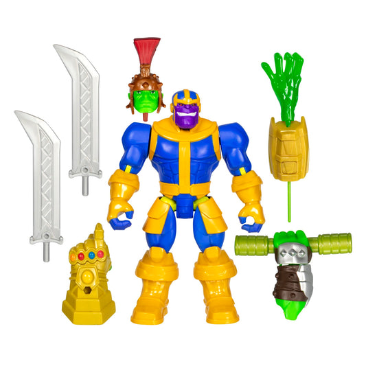 Marvel MixMashers Thanos deluxe figure for custom mashups and imaginative play.
