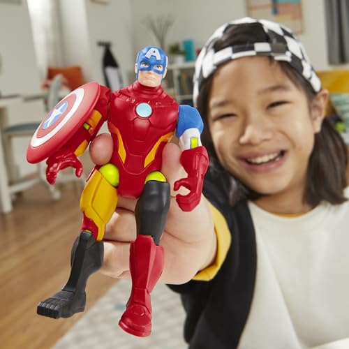 Marvel MixMashers suitable for kids aged four and up.