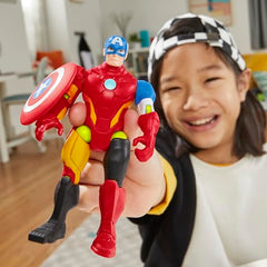 Marvel MixMashers suitable for kids aged four and up.