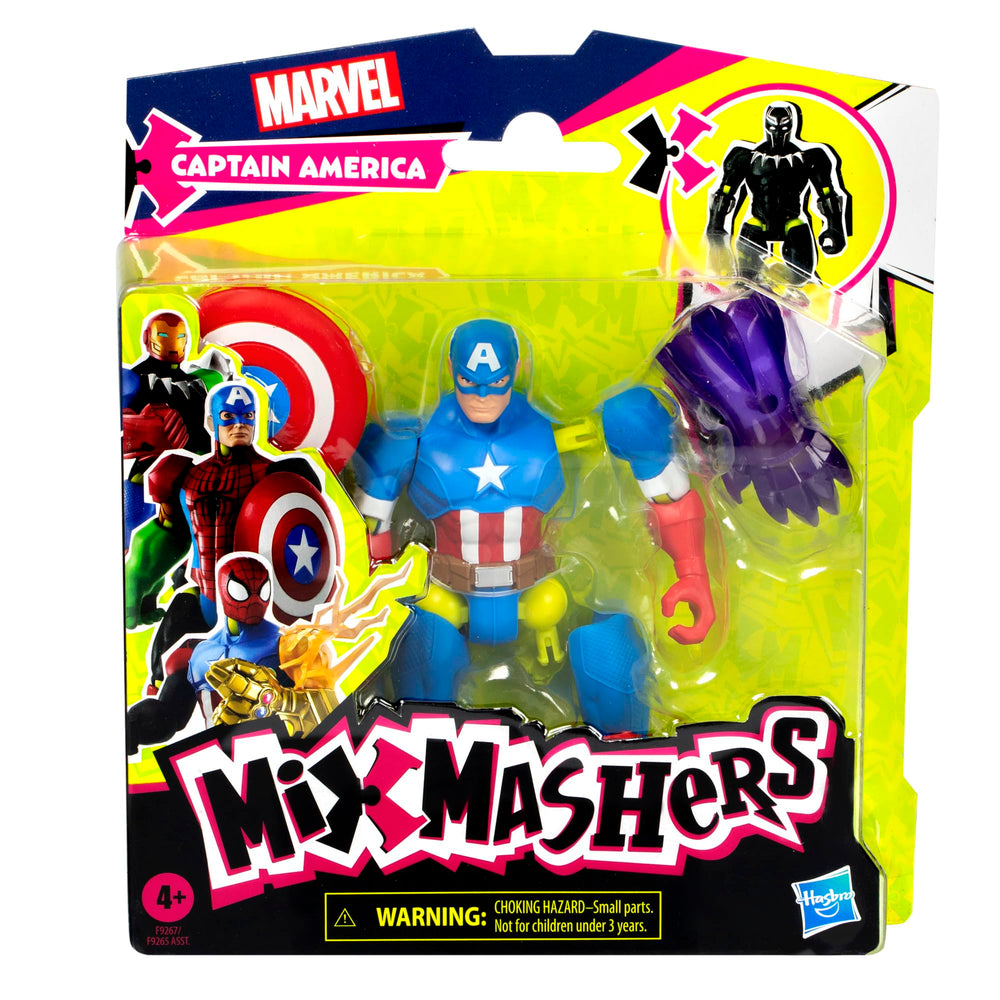 Marvel MixMashers Black Panther power claw adds dynamic mash-up potential.