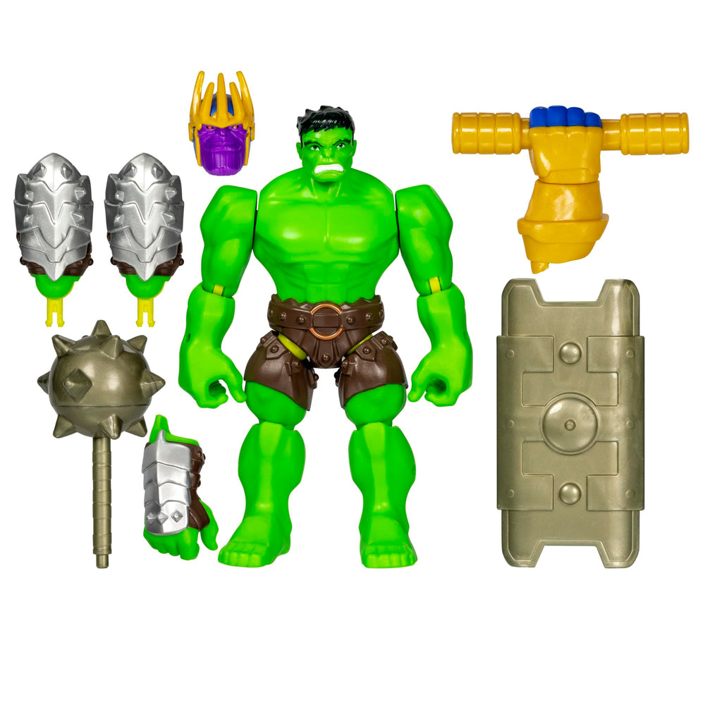 Marvel MixMashers Hulk Deluxe figure with interchangeable parts for endless customization.