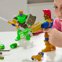 Marvel MixMashers Hulk pose image captures action-ready stance.