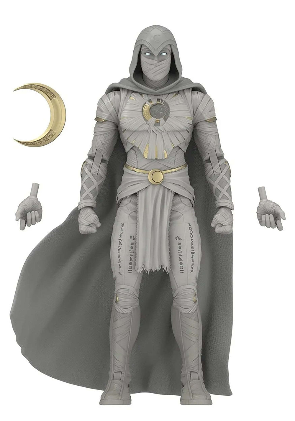 Marvel Moon Knight 6-inch figure with premium articulation for dynamic posing.