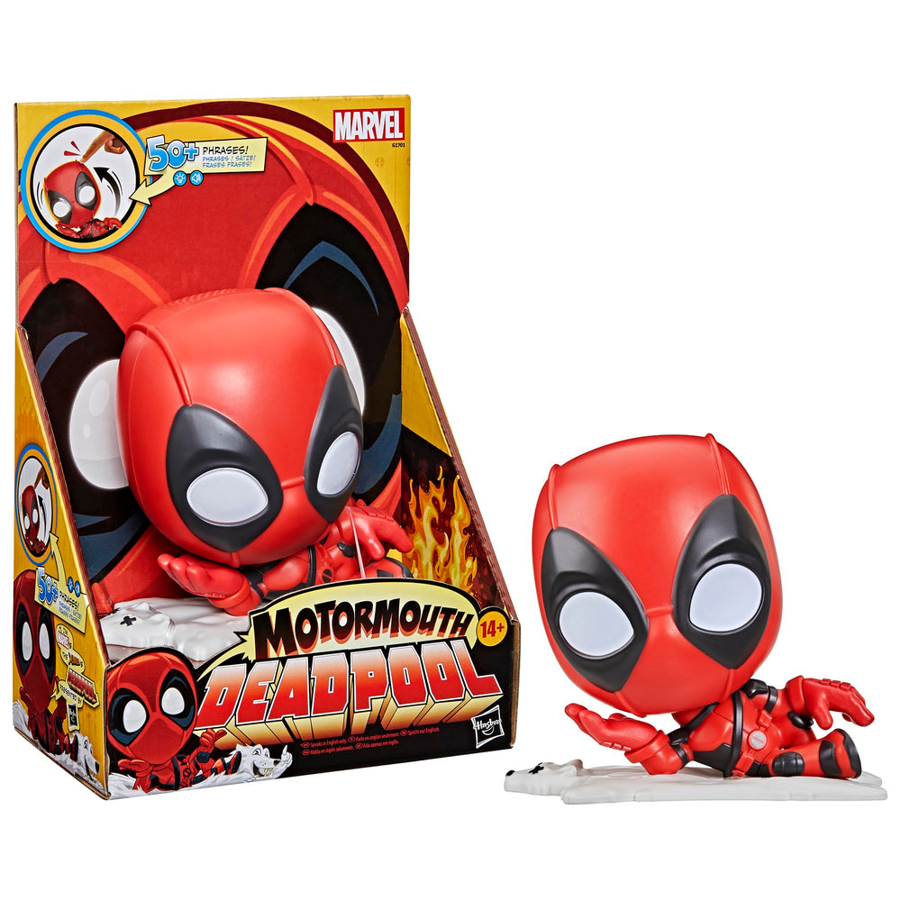Marvel Motormouth Deadpool delivers 50+ phrases for storytelling.