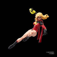 Marvel MVL Legends Yellow 2 packaging and stand option.