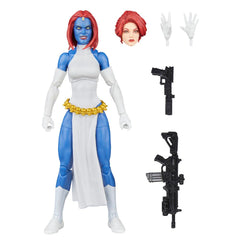 Marvel Mystique figure showcases 6-inch articulation for dynamic display poses.