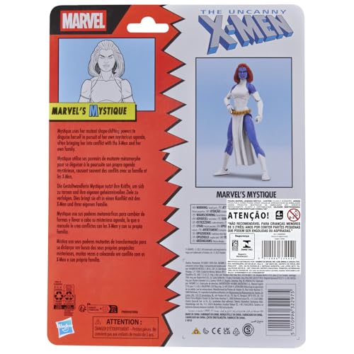 Marvel Mystique weapon accessories add dramatic display possibilities.