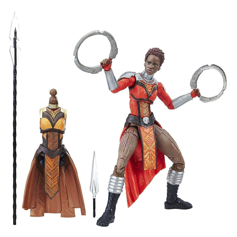 Marvel Nakia 6-inch Legends articulation detail highlights sculpting and movement range