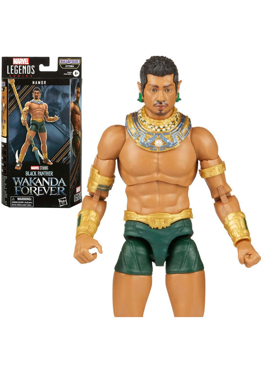 Marvel Namor figure front view with premium detailing for display