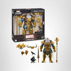 Marvel Odin 85th Anniversary figure articulates for shelf-display versatility