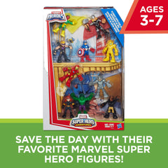 Captain America figure from Marvel Playskool Heroes for action-packed adventures